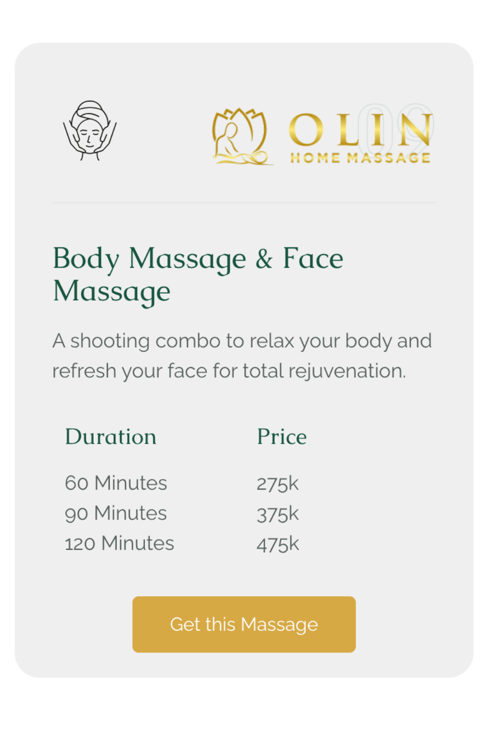 Bali Home Massage and Spa - Body Massage and Face Massage