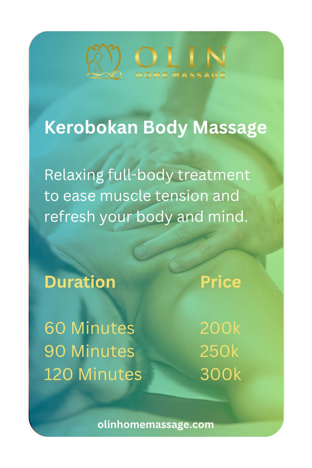 Bali Massage Kerobokan - Body Massage Home Service Spa in Kerobokan