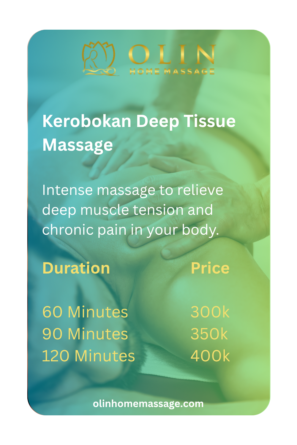 Bali Massage Kerobokan - Deep Tissue Massage Home Service Spa in Kerobokan